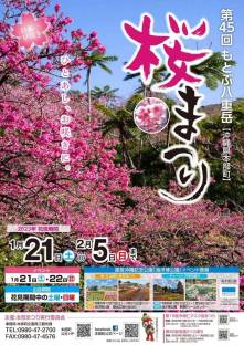 【イベント情報】もとぶ八重岳さくらまつり/その他イベント情報