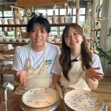 やちむん絵付け体験☀️