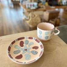 ​やちむん絵付け体験✨