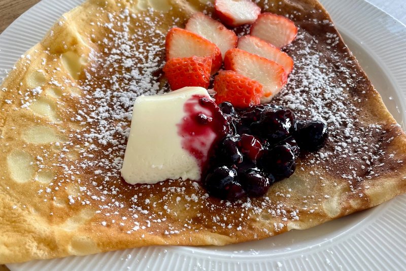 季節のクレープ🍓